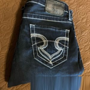 NWOT BIG STAR CASEY K SLIM BOOT LOW RISE 27/31